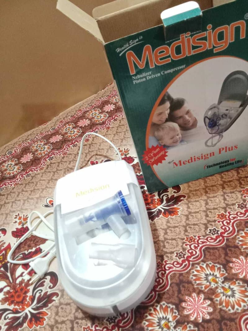 Brand New Medisign Plus Nebulizerr for Sale. Warranty, Box and all Acc 6