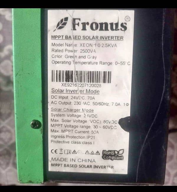 Fornus Solar inverter=0316-6281100 1