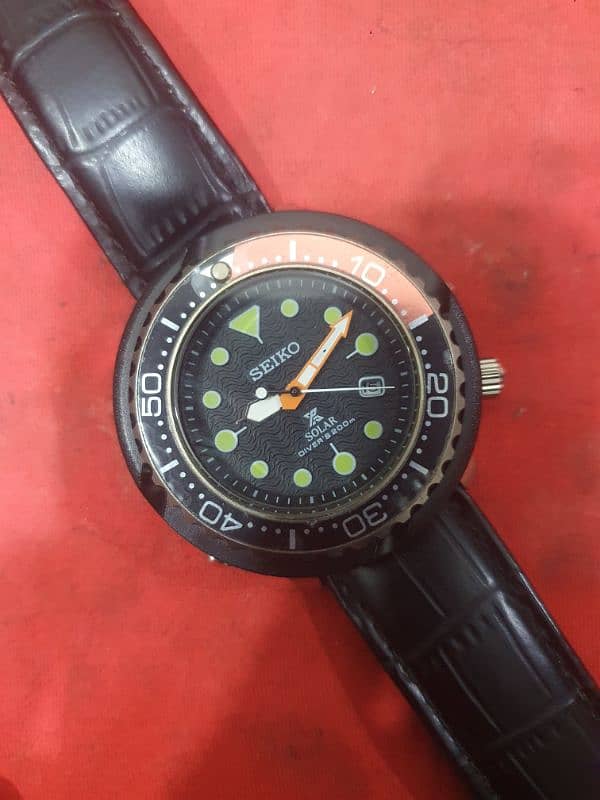 Seiko Diver's 200m Quartz Date watch Whatsp 03224793060 0