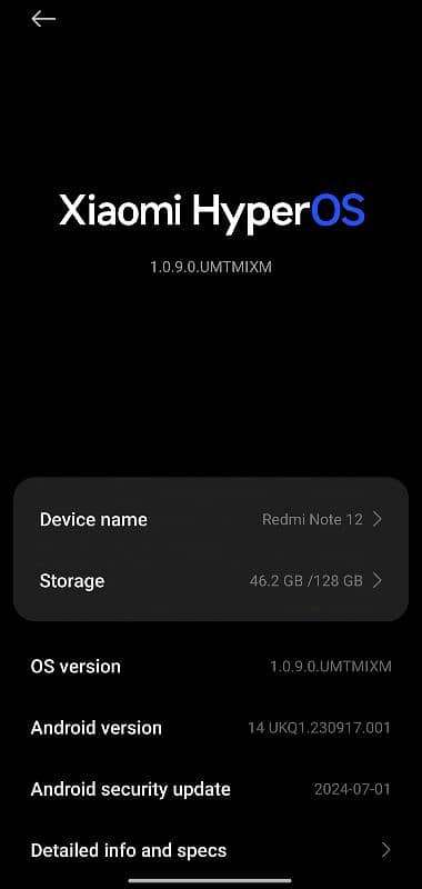 Xiaomi Redmi Note 12 8+4Gb Ram /128 Gb Rom Under 2 Months+ Warranty. 10