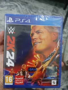 WWE 2k24 Latest relaese(original) pin pack(IMPORTED) PS 4 Game