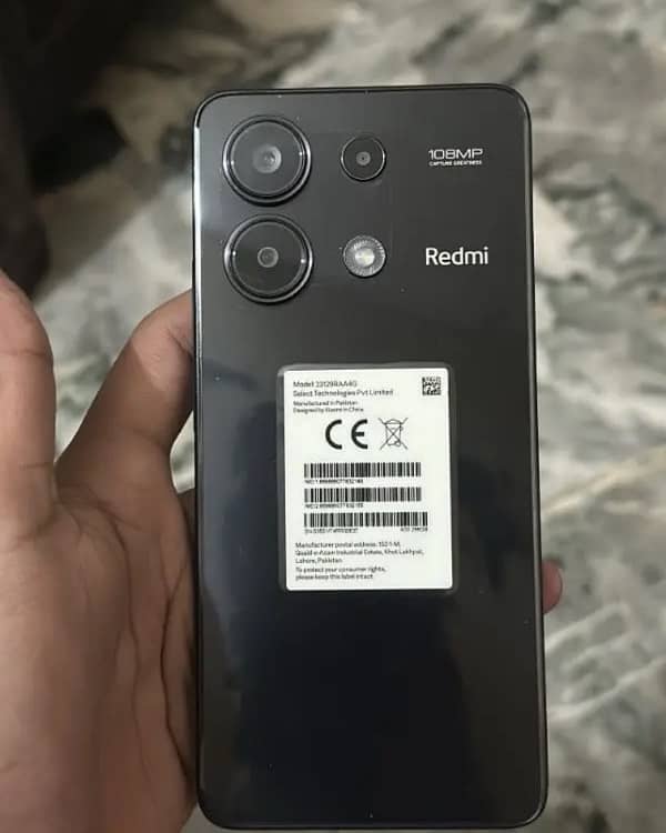 xioami redmi note 13 256gb complete box 0