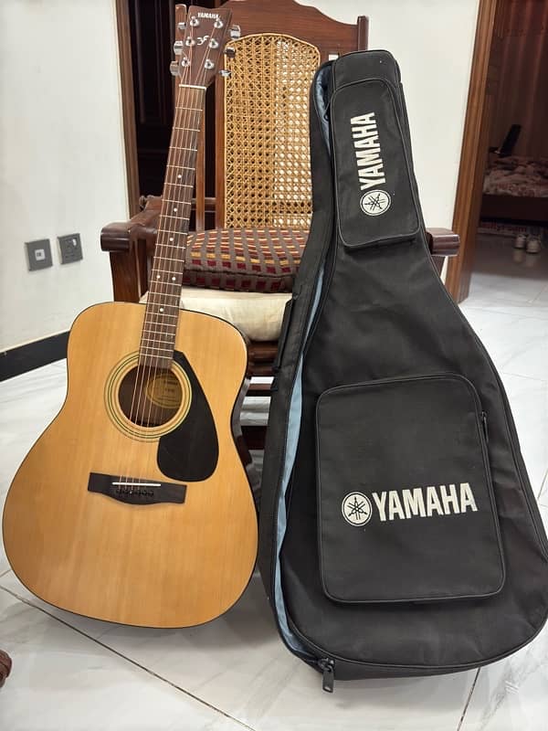 Yamaha F310 Guitar with New Strings, Bag & Alice Picks 0