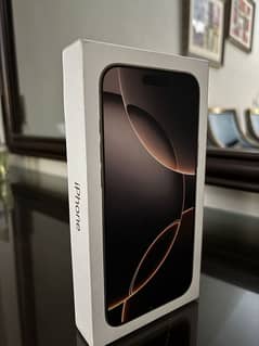 Iphone 16 pro max 256 GB (sealed)