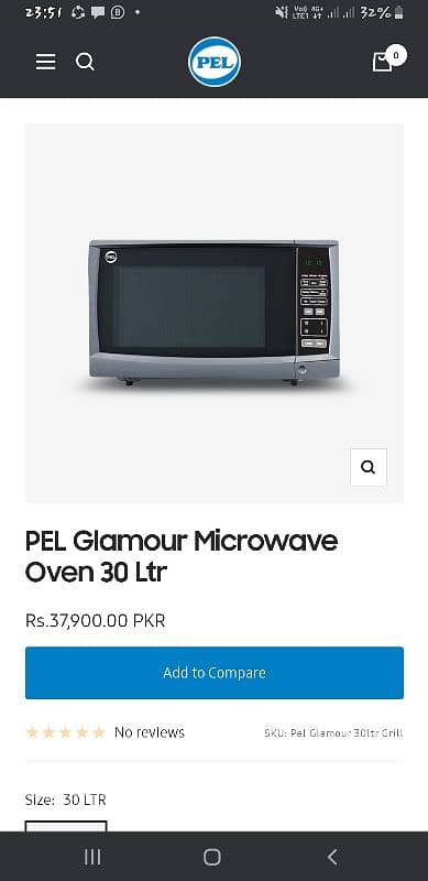 pell 30litter 2in1 microwave for sale 0.3. 0.2-4683468 1