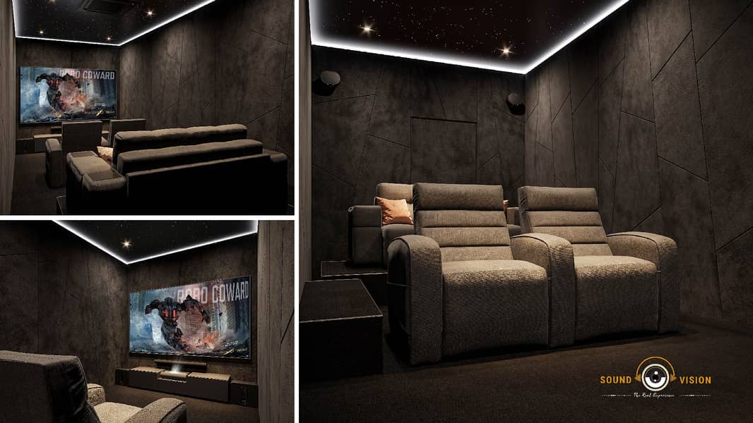 High End Basement Home Cinema Designs 1