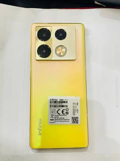 Infinix Note 40 Pro  12+12/256GB    PTA Approved  Almost New