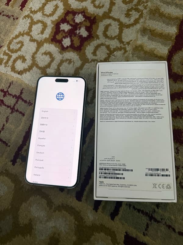 iphone 14 pro max 128 gb pta approved 3