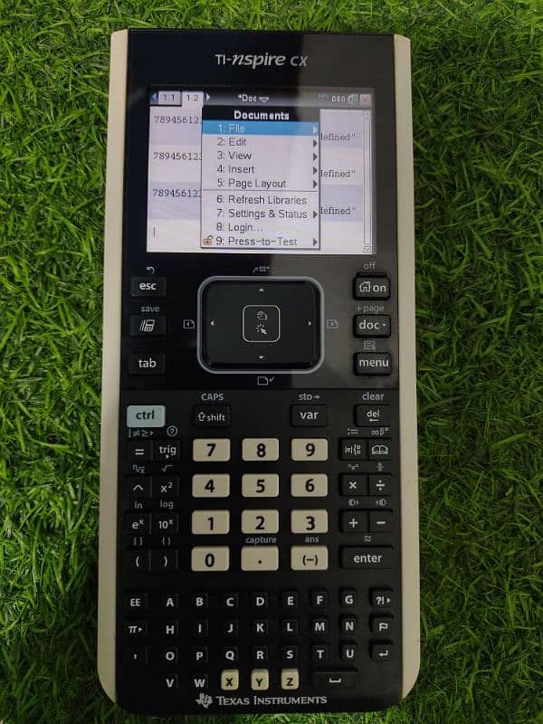 TEXAS INSTRUMENTS TI-NSPIRE CX COLOUR GRAPHIC CALCULATOR 3