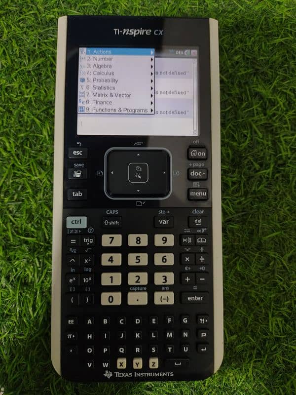 TEXAS INSTRUMENTS TI-NSPIRE CX COLOUR GRAPHIC CALCULATOR 4