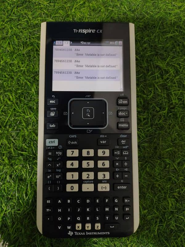 TEXAS INSTRUMENTS TI-NSPIRE CX COLOUR GRAPHIC CALCULATOR 7