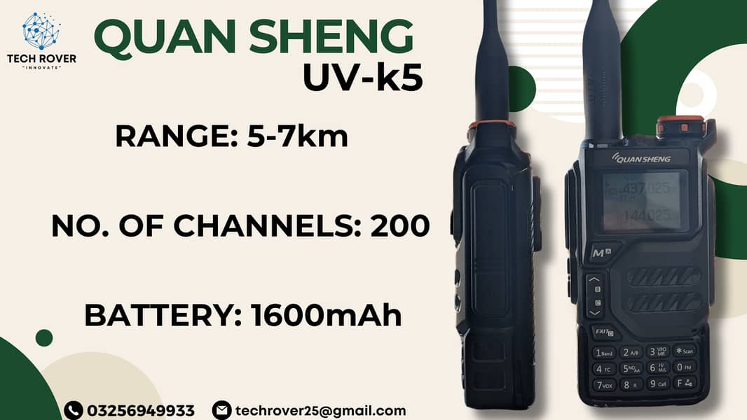 Walkie Talkie | Quansheng | Wireless Set | Quansheng UV-k5 0