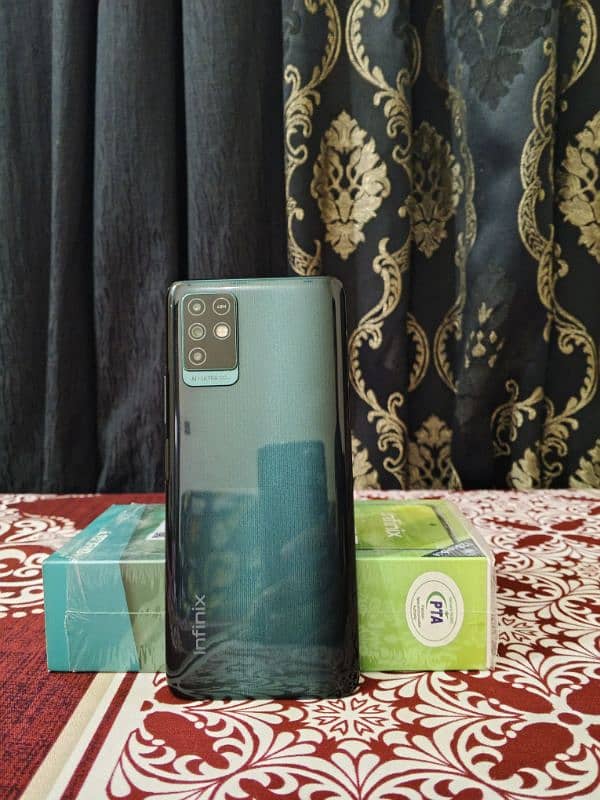 Infinix Note 10 6/128 for sale in 10/10 condition (Box+Charger) 2