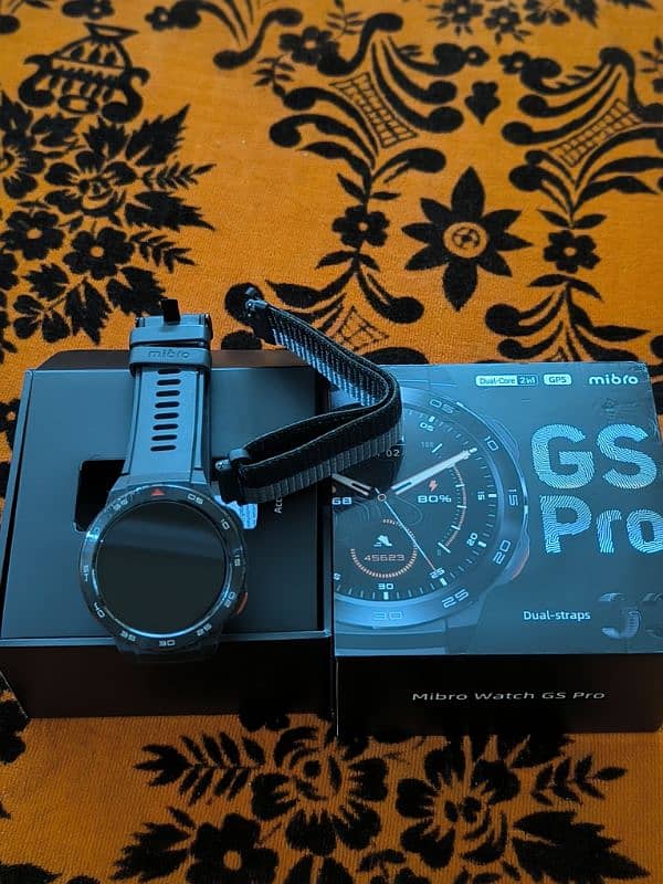 mibro gs pro black color GPS 0