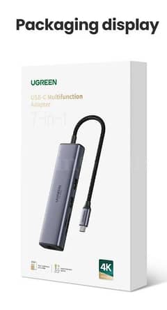 ugreen 6 in 1 type c hub / usb c adapter / macbook hub /