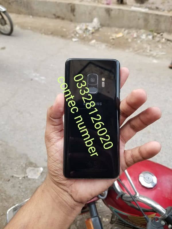 Samsung S9 4/64 pta official proved front camera off ha no exchange 1