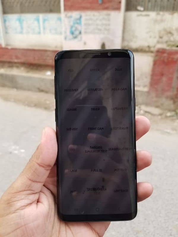 Samsung S9 4/64 pta official proved front camera off ha no exchange 5