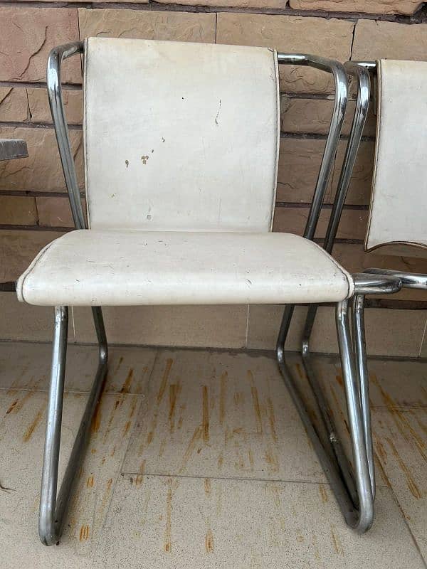 steel rod chairs for office used or any visitor area use 1