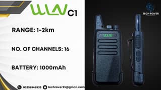 Walkie Talkie | WLN | Wireless Set | WLN C1