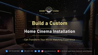 Build A Custom Home Cinema Installation