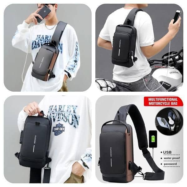 Multipurpose Chest Backpack 10