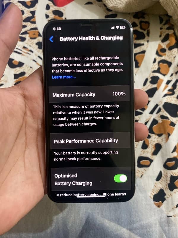 IPhone X PTA Approved With Box And Charger 0