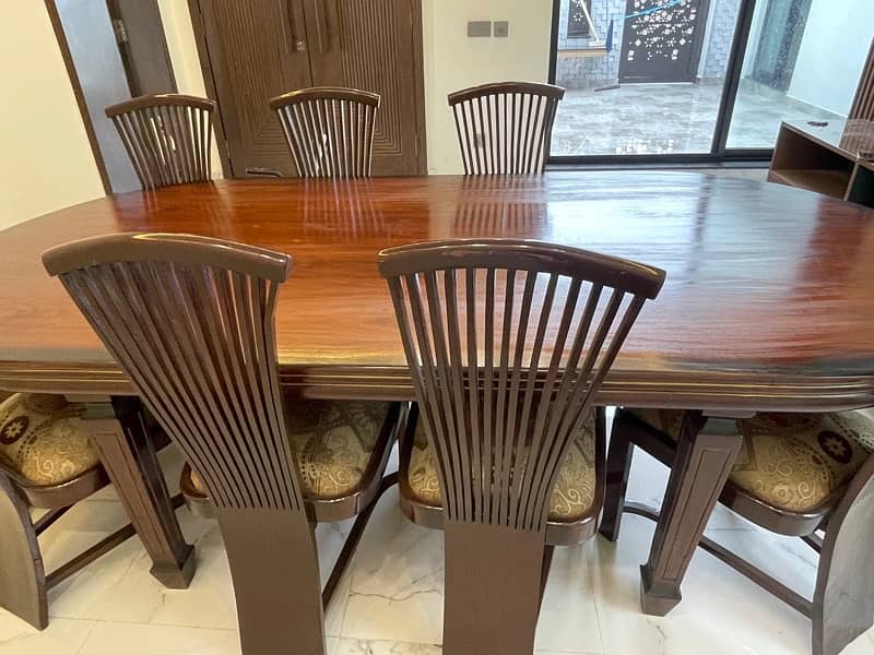 Dinning Table with 8 Chairs 0