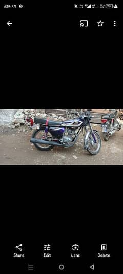 Honda 125 bilkul lush condition ha