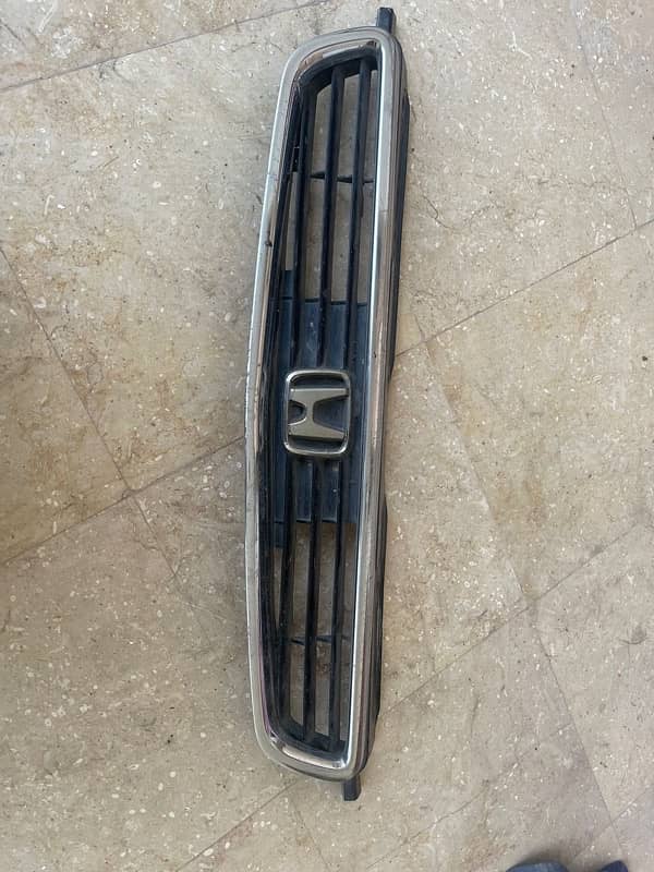 Honda Civic 97 front grill and speaker phatta with third break light 3