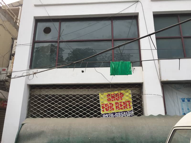 shop available for rent in gulberg lahore 1