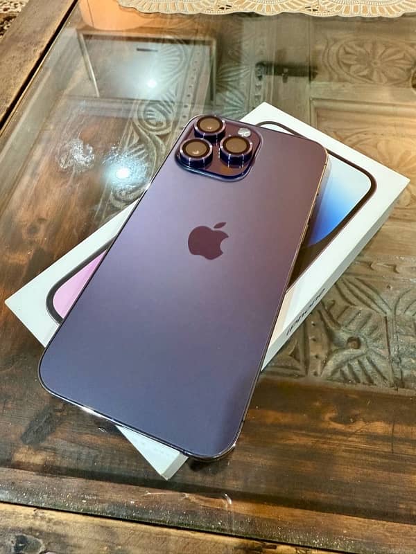 IPhone 14 Pro Max 256GB(DUAL PHYSICAL) PTA Approved 1