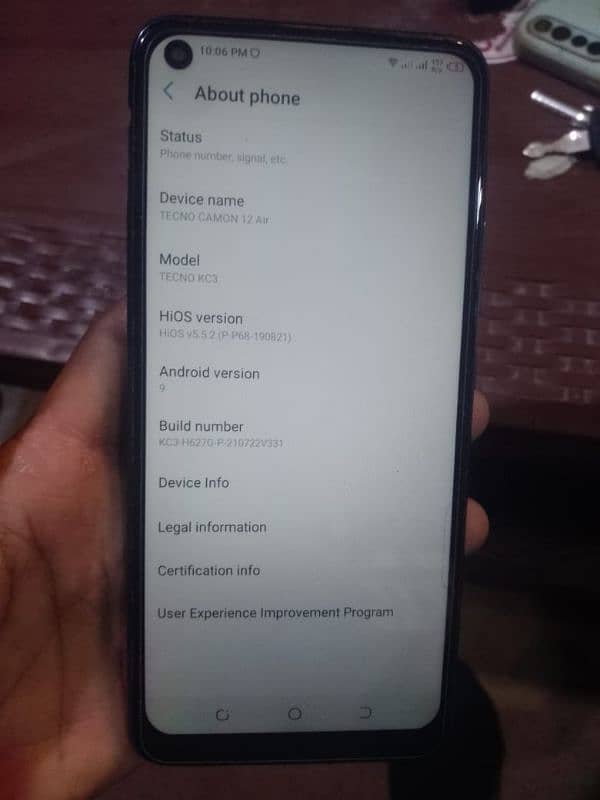 Tecno Camon 12Air 4/64 6