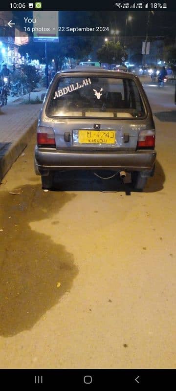 Suzuki Mehran VX 1992 1