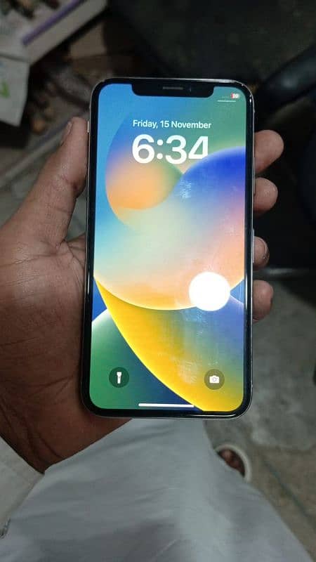 iPhone x (pta approved) Waterpackk 100% 1