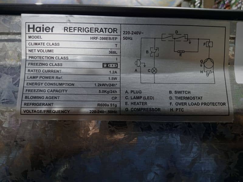 Haier Refrigerator 5