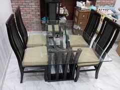 Dinnig Table with Six Chairs condition new. .