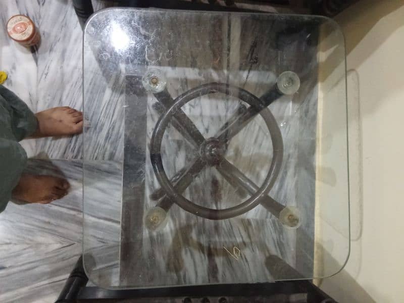 3 Central Glass Tables for sale 1