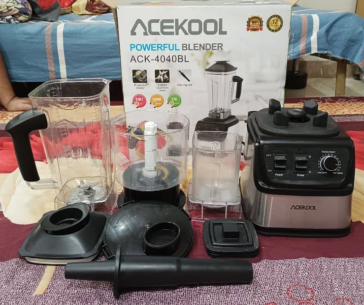 New food factor 3in1 Blender, Chopper, Grinder 1