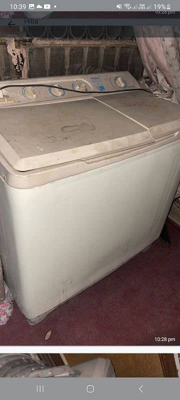 haier washing machine 1