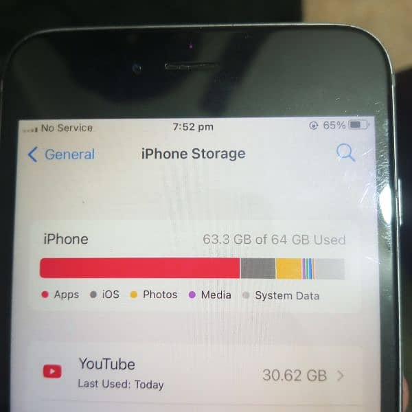 I phone 6s plus 64gb non pta battery original 77health 6