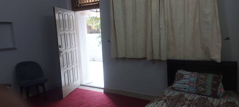 I-8/3. Fully furnished room with atch bathroom available for rent 7