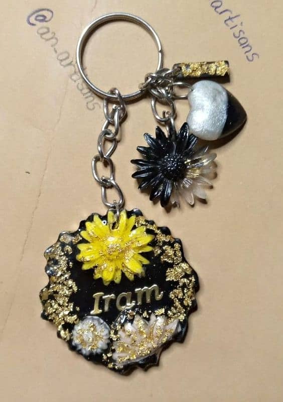 Resin keys chain 1