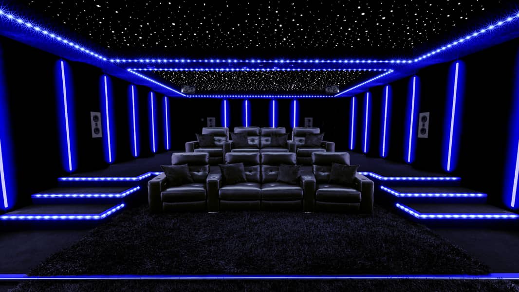 Luxury Customized Home Theatre Design 1