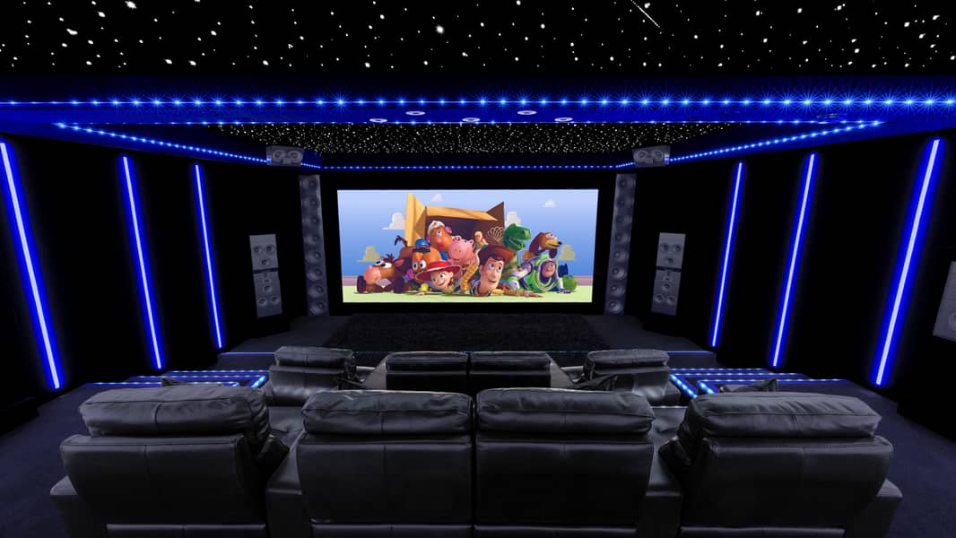 Luxury Customized Home Theatre Design 2