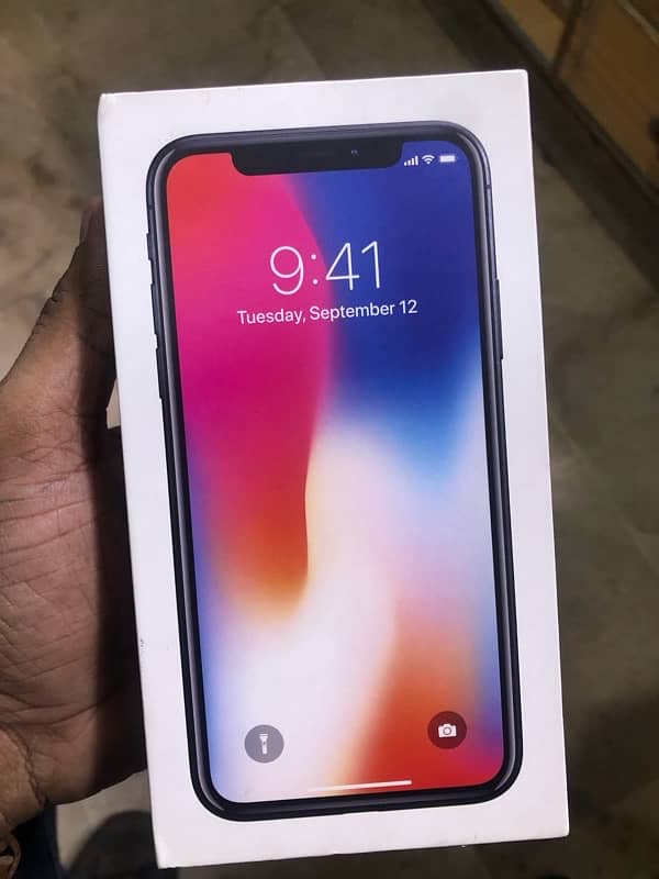 iphone x pta aproved with box 0