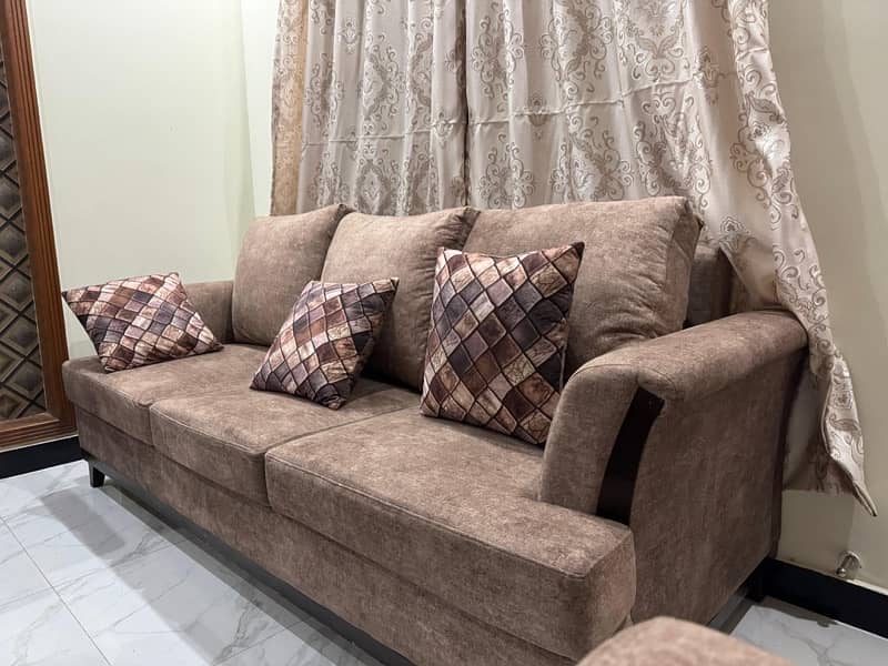 sofa set double foam 4