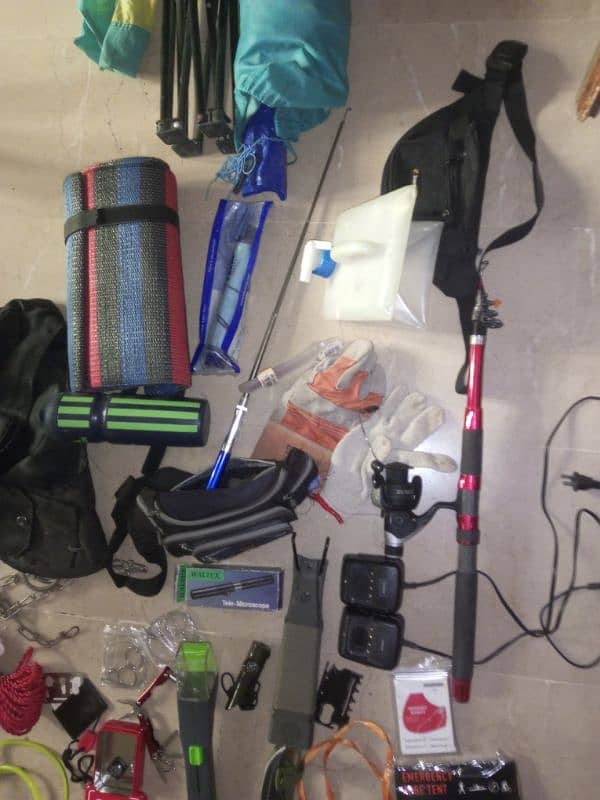 Camping survival bag Loaded with everything 11