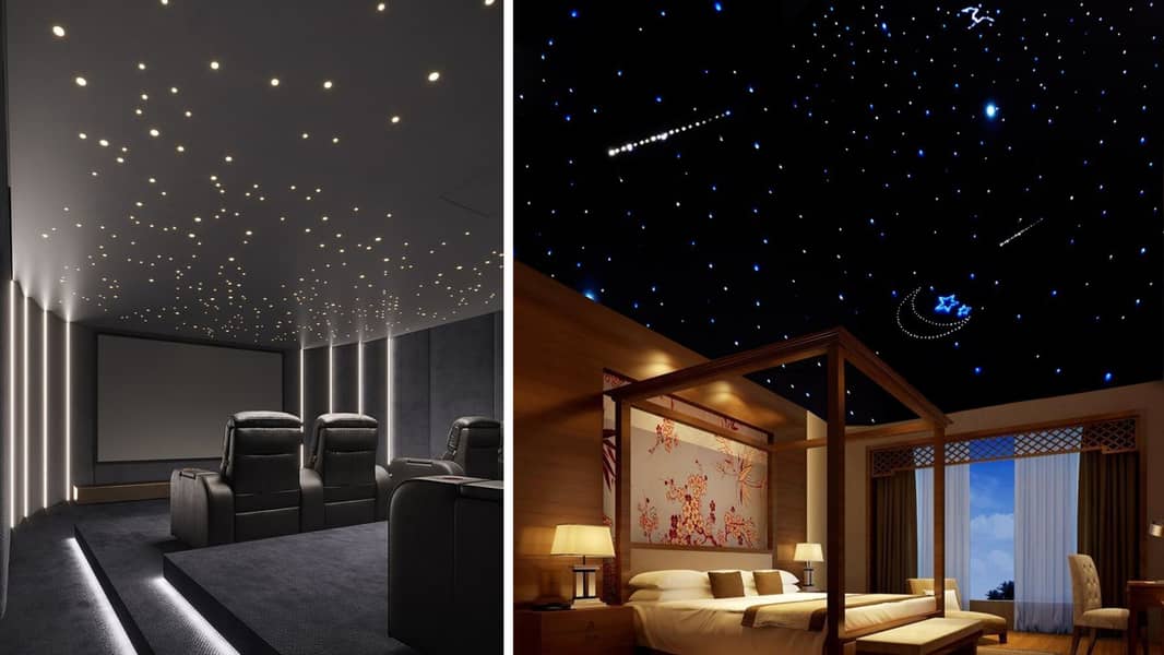 Complete Solution Fiber Optic Star-Light Ceiling 1