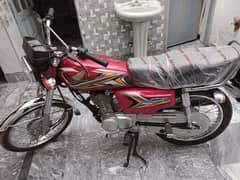 Honda 125 red clr 2025 model