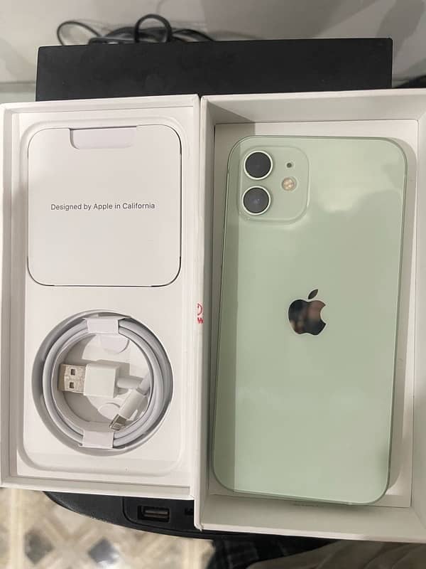 New iphone 12 green color 64 gb non PTA 3